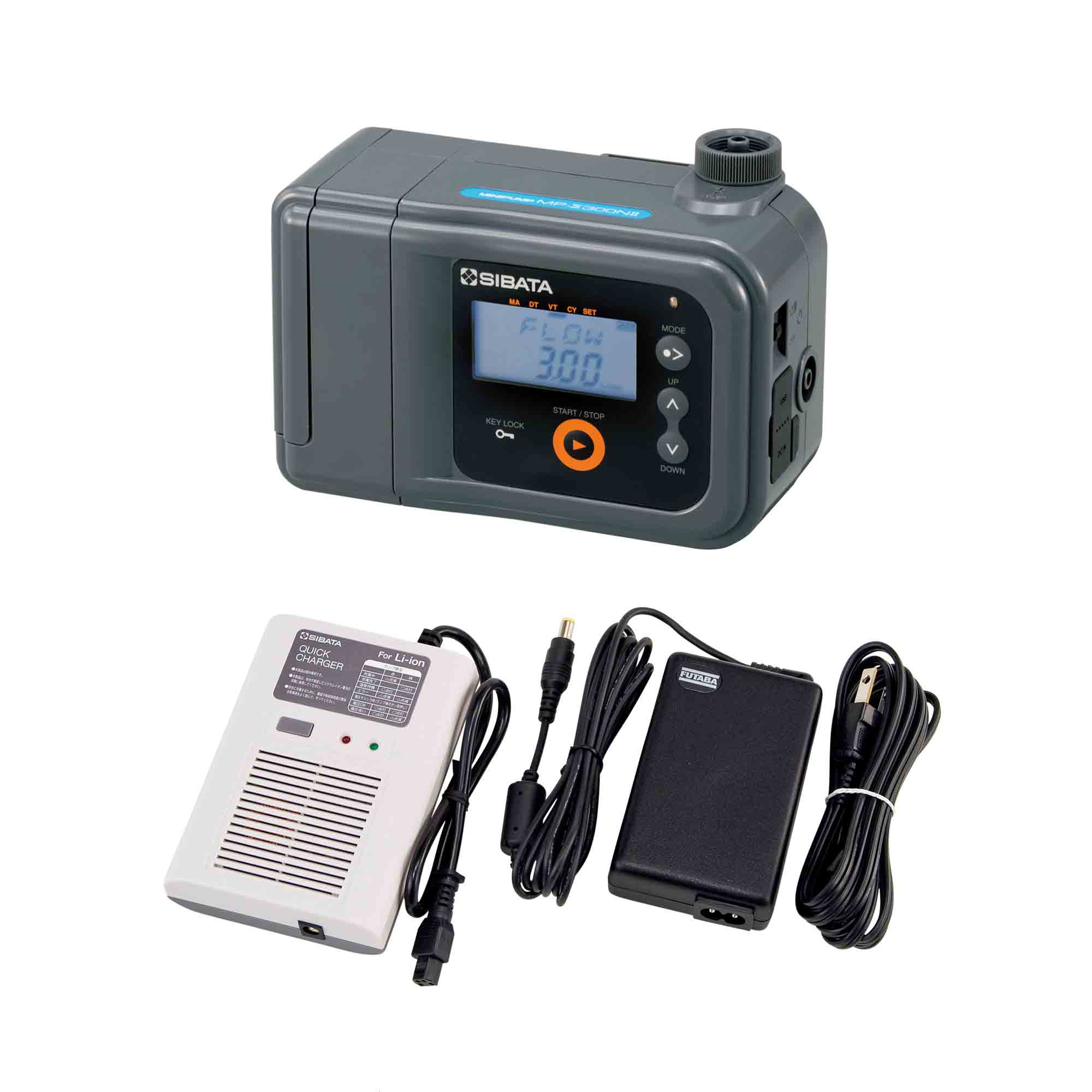 微型空氣流量泵MP-&Sigma;30NⅡ，MP-&Sigma;300NⅡ，MP-&Sigma;500NⅡ型QC-10N